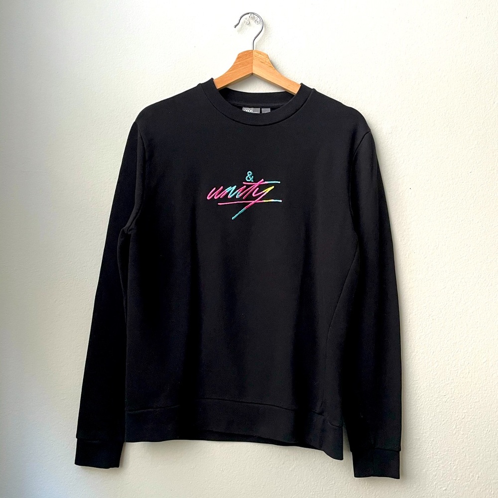 Black/Pride Crewneck Graphic Sweatshirt (ASOS)
